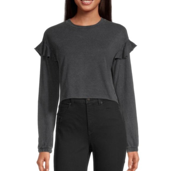 Arizona Jean Company | Tops | Arizona Juniors Womens Crew Neck Long ...